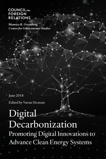 Digital Decarbonization CFR book